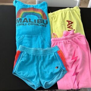 Aviator Nation Bundle Sweatpants/Shorts/Hoodie